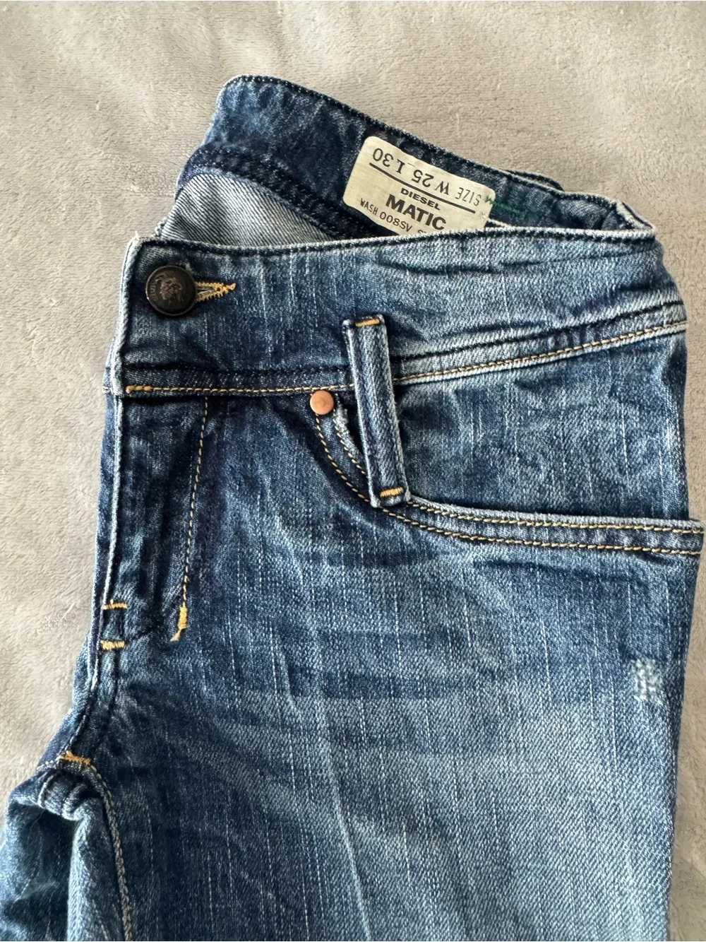Diesel women Jean Size 25 L30 WASH 008SV_STRETCH